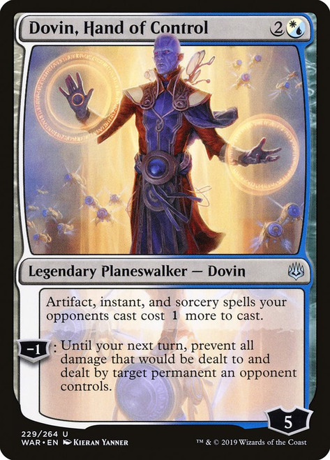 Dovin, Hand of Control\nWar of the Spark\nSingle\nMagic The Gathering