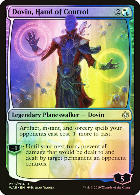 Dovin, Hand of Control\nWar of the Spark\nSingle\nMagic The Gathering