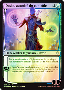 Dovin, Hand of Control
War of the Spark (Foil) - French
Single
Magic The Gathering