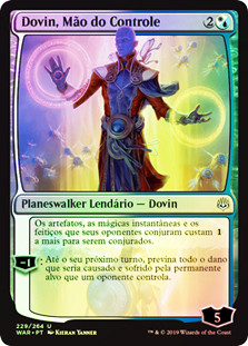 Dovin, Hand of Control
War of the Spark (Foil) - Portuguese
Single
Magic The Gathering
