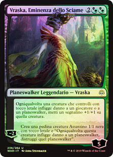 Vraska, Swarm's Eminence
War of the Spark (Foil) - Italian
Single
Magic The Gathering