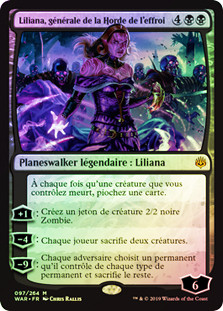 Liliana, Dreadhorde General
War of the Spark (Foil) - French
Single
Magic The Gathering
