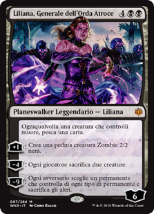 Liliana, Dreadhorde General
War of the Spark - Italian
Single
Magic The Gathering