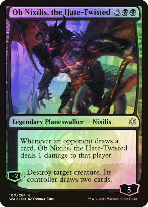 Ob Nixilis, the Hate-Twisted\nWar of the Spark\nSingle\nMagic The Gathering