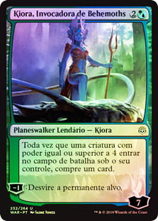 Kiora, Behemoth Beckoner
War of the Spark (Foil) - Portuguese
Single
Magic The Gathering