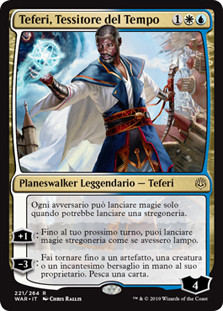 Teferi, Time Raveler
War of the Spark - Italian
Single
Magic The Gathering