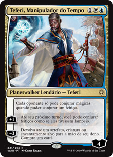 Teferi, Time Raveler
War of the Spark - Portuguese
Single
Magic The Gathering