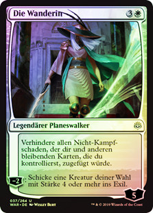 The Wanderer
War of the Spark (Foil) - German
Single
Magic The Gathering