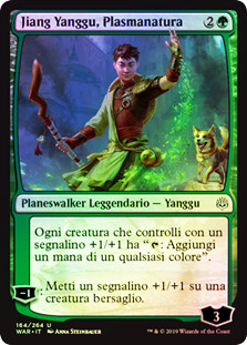Jiang Yanggu, Wildcrafter
War of the Spark (Foil) - Italian
Single
Magic The Gathering