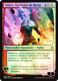Nahiri, Storm of Stone
War of the Spark (Foil) - Spanish
Single
Magic The Gathering