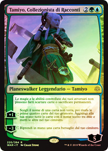 Tamiyo, Collector of Tales
War of the Spark (Foil) - Italian
Single
Magic The Gathering