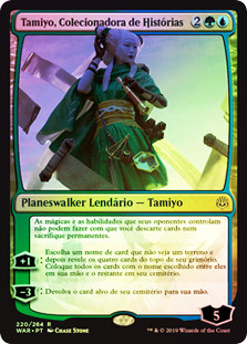 Tamiyo, Collector of Tales
War of the Spark (Foil) - Portuguese
Single
Magic The Gathering