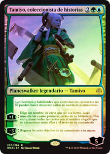 Tamiyo, Collector of Tales
War of the Spark (Foil) - Spanish
Single
Magic The Gathering