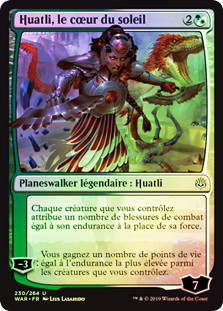 Huatli, the Sun's Heart
War of the Spark (Foil) - French
Single
Magic The Gathering