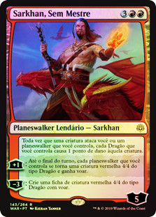 Sarkhan the Masterless
War of the Spark (Foil) - Portuguese
Single
Magic The Gathering
