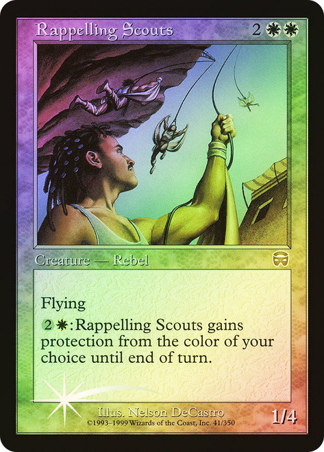 Rappelling Scouts\nMercadian Masques\nSingle\nMagic The Gathering