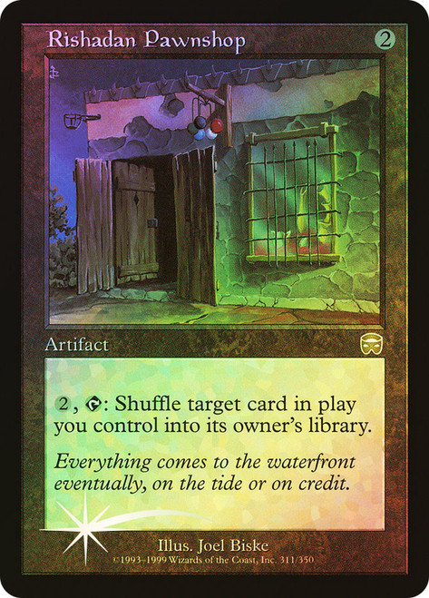 Rishadan Pawnshop\nMercadian Masques\nSingle\nMagic The Gathering