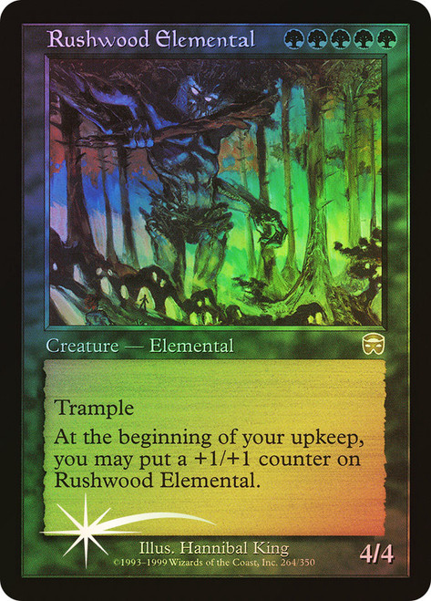 Rushwood Elemental\nMercadian Masques\nSingle\nMagic The Gathering