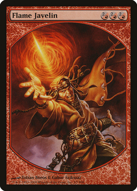 Flame Javelin (Player Rewards) (Textless)\nPromo: General\nSingle\nMagic The Gathering