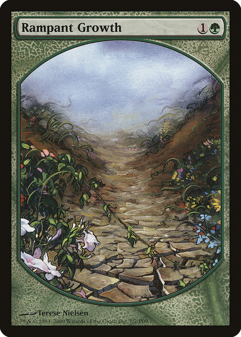 Rampant Growth (Player Rewards) (Textless)\nPromo: General\nSingle\nMagic The Gathering