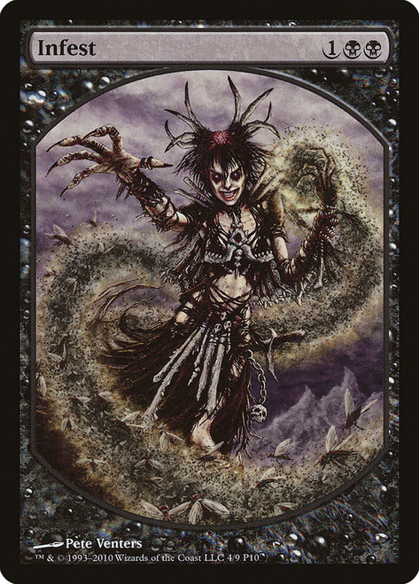Infest (Player Rewards) (Textless)\nPromo: General\nSingle\nMagic The Gathering