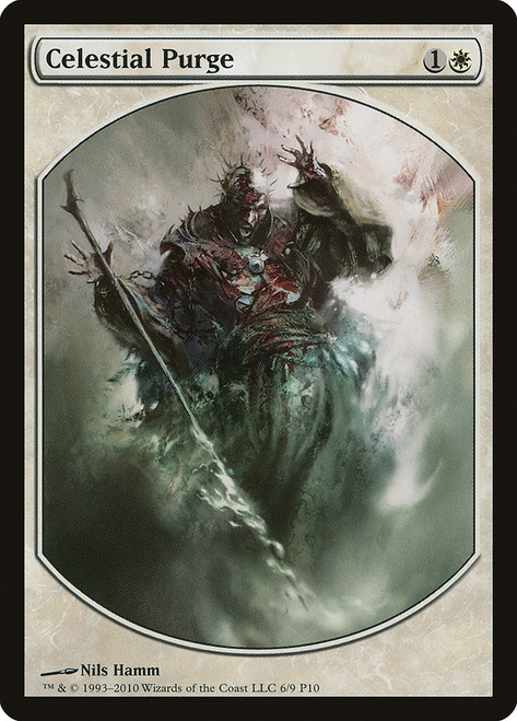 Celestial Purge (Player Rewards) (Textless)\nPromo: General\nSingle\nMagic The Gathering