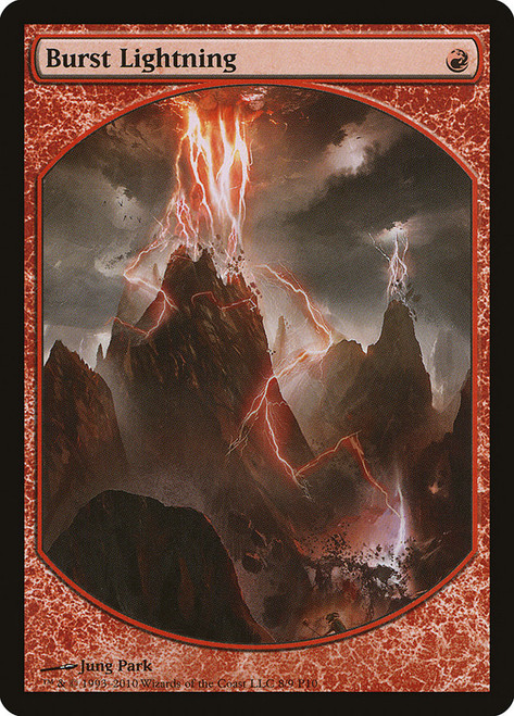 Burst Lightning (Player Rewards) (Textless)\nPromo: General\nSingle\nMagic The Gathering