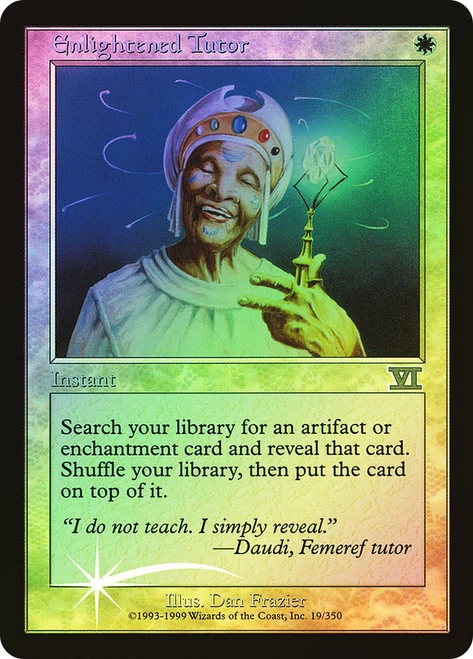 Enlightened Tutor (Arena)\nPromo: General\nSingle\nMagic The Gathering