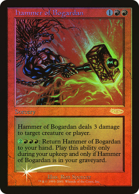 Hammer of Bogardan (Judge)\nPromo: General\nSingle\nMagic The Gathering