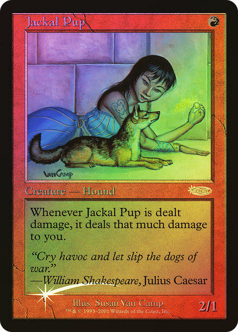 Jackal Pup (FNM)\nPromo: General\nSingle\nMagic The Gathering