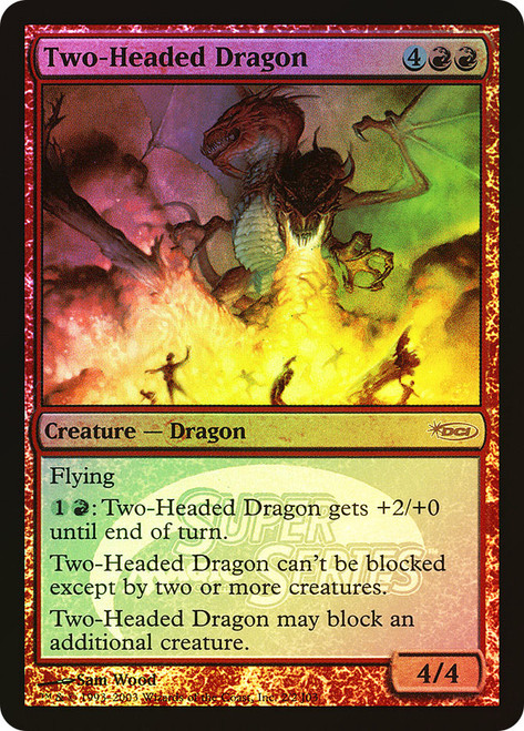 Two-Headed Dragon (JSS) (#J03)\nPromo: General\nSingle\nMagic The Gathering