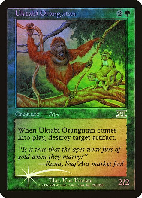 Uktabi Orangutan (Arena)\nPromo: General\nSingle\nMagic The Gathering