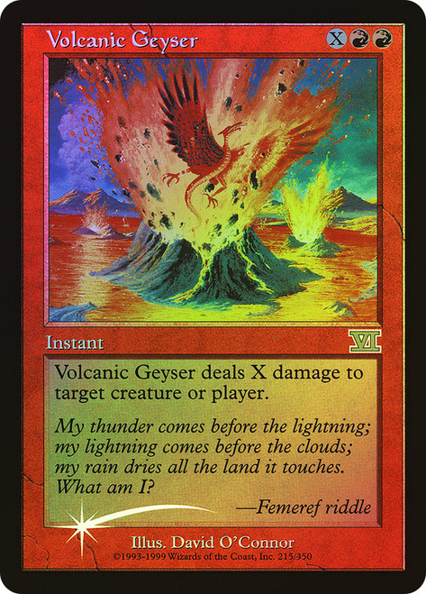 Volcanic Geyser (FNM)\nPromo: General\nSingle\nMagic The Gathering