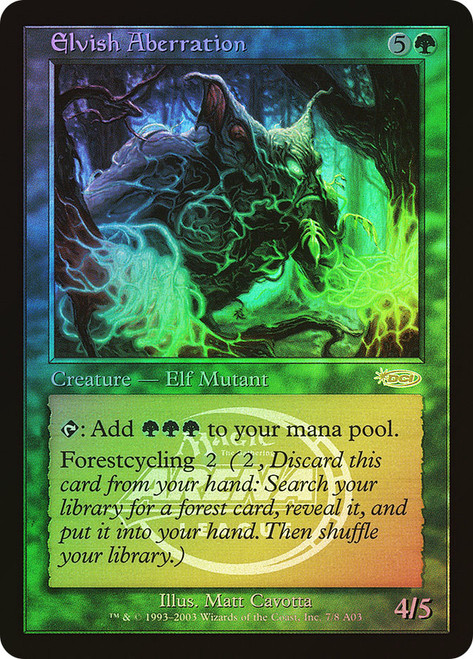 Elvish Aberration (Arena)
Promo
Single
Magic: The Gathering