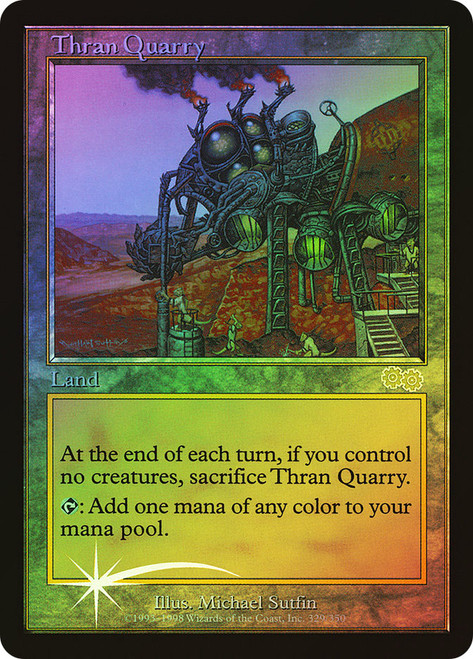 【Foil】スランの採石場/Thran Quarry Thran Quarry | Urza's Saga | Star City Games