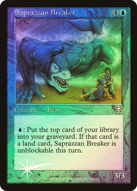 Saprazzan Breaker\nMercadian Masques\nSingle\nMagic The Gathering