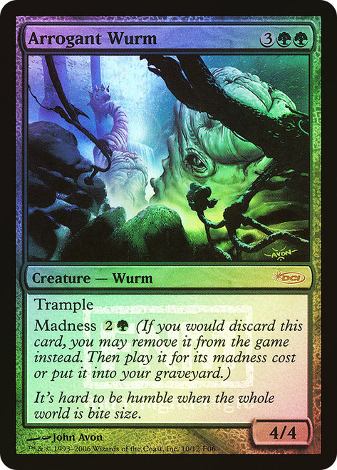 Arrogant Wurm (FNM)\nPromo: General\nSingle\nMagic The Gathering