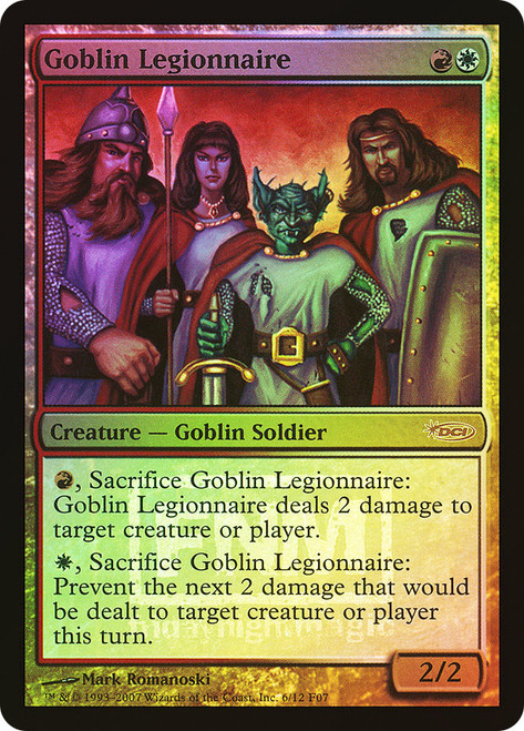 Goblin Legionnaire (FNM)\nPromo: General\nSingle\nMagic The Gathering