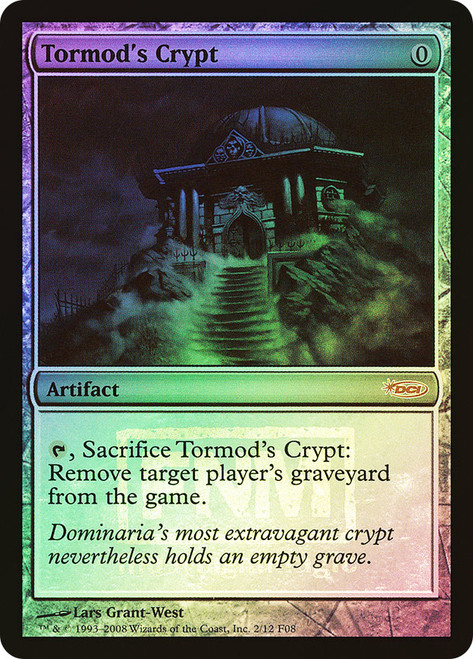 Tormod's Crypt (FNM)\nPromo: General\nSingle\nMagic The Gathering