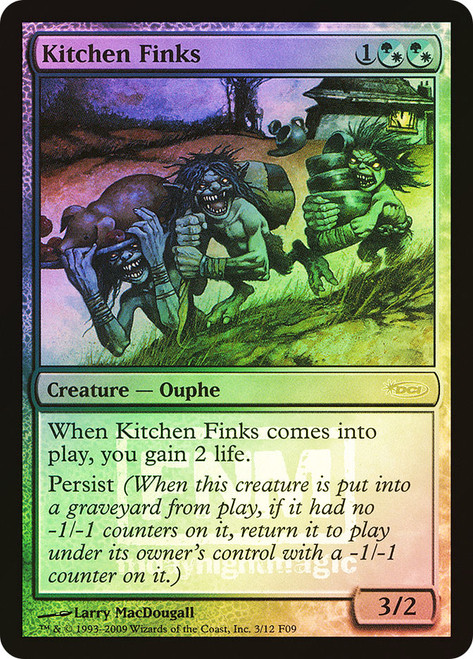 Kitchen Finks (FNM)\nPromo: General\nSingle\nMagic The Gathering