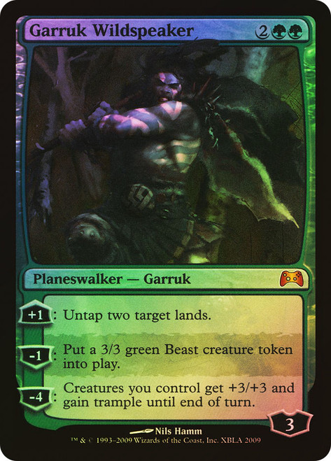 Garruk Wildspeaker (Duels of the Planeswalkers)
Promo
Single
Magic: The Gathering