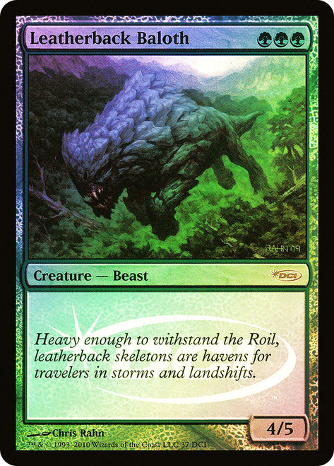 Leatherback Baloth (WPN/Gateway)
Promo
Single
Magic: The Gathering