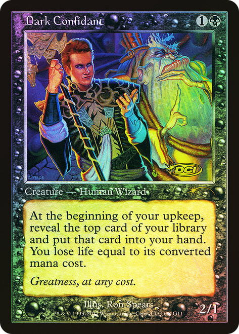 Dark Confidant (Serial Number) (Retro Frame) | Ravnica Remastered 