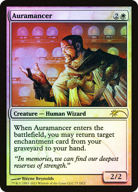 Auramancer (WPN/Gateway)
Promo
Single
Magic: The Gathering