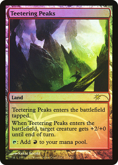 Teetering Peaks (FNM)\nPromo: General\nSingle\nMagic The Gathering