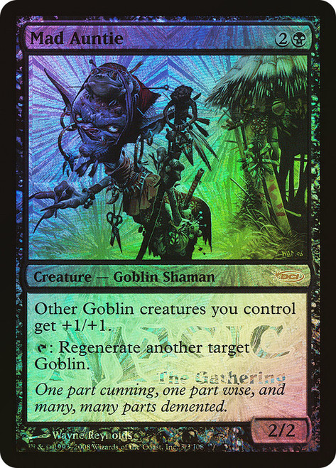 Mad Auntie (MSS) (#J08)\nPromo: General\nSingle\nMagic The Gathering