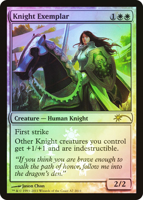 Knight Exemplar (Resale)
Promo
Single
Magic: The Gathering