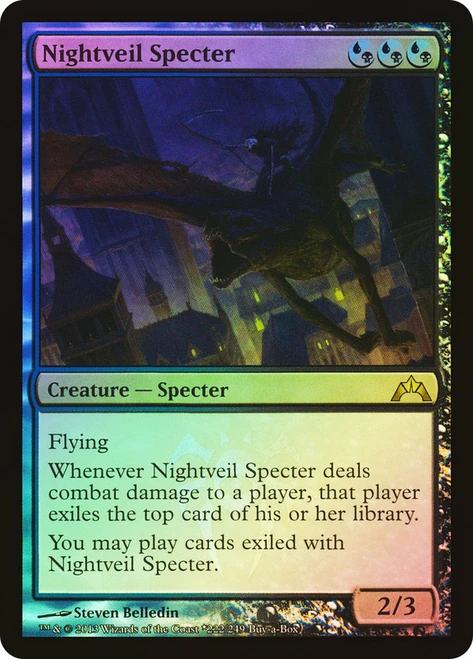 Nightveil Specter (Buy-a-Box)
Promo
Single
Magic: The Gathering