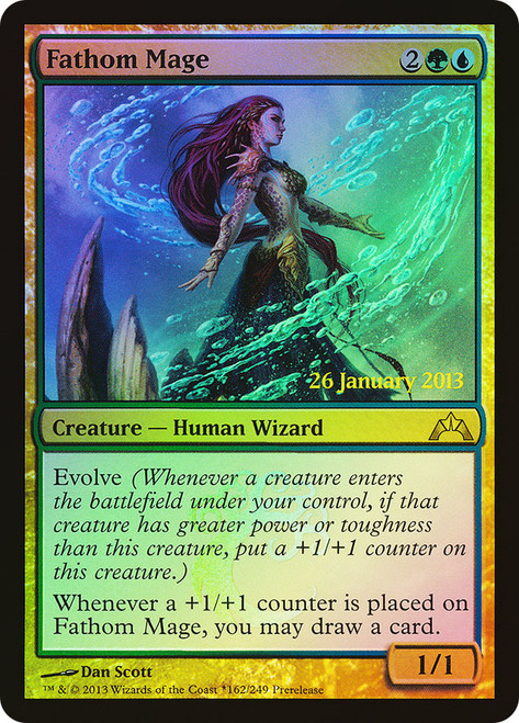 Fathom Mage (Prerelease) (Gatecrash)
Promo
Single
Magic: The Gathering