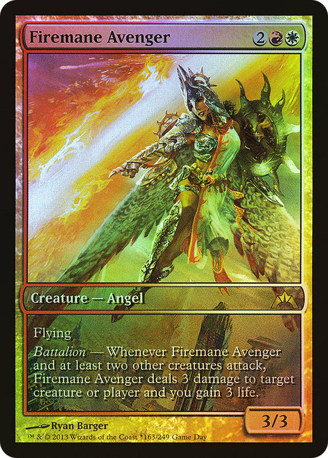 Firemane Avenger (Game Day)
Promo
Single
Magic: The Gathering